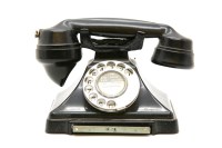 Lot 202 - A Bakelite vintage telephone