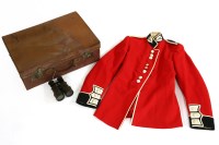Lot 290 - A Scots Guard scarlet dress tunic