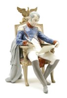 Lot 233 - A large Lladro porcelain figure of Napoleon