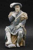 Lot 243 - A LLadro porcelain figure of Henry VIII