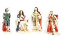 Lot 272 - A group of Royal Doulton porcelain figures from the Stuart series