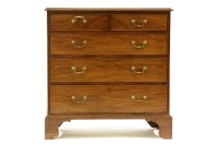 Lot 443 - A George III mahogany chest
