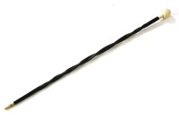 Lot 343 - A Victorian walking stick