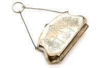 Lot 59 - A silver bag/purse