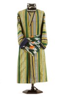 Lot 341 - A mannequin dressed in a colourful robe