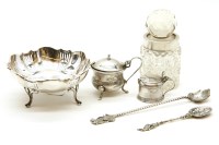 Lot 66A - Silver items comprising