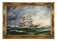 Lot 404 - Andrew Kennedy
'ALONG THE CAPE HORN HYWAY IRON CLIPPER BLACKADDER'
signed l.l.