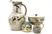 Lot 322 - A collection of studio pottery