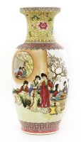 Lot 512 - A Chinese famille rose vase