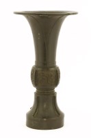 Lot 216 - A Chinese bronze vase