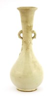 Lot 81 - A Chinese white glazed vase