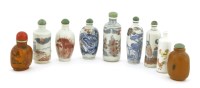 Lot 344 - A collection of Chinese snuff bottles