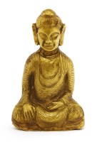 Lot 277 - A South-East Asian gold Buddha