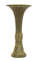 Lot 230 - A Chinese bronze vase
