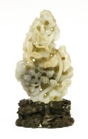 Lot 197 - A Chinese jade carving