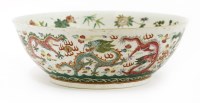 Lot 109 - A Chinese famille rose punch bowl