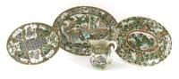 Lot 667 - A collection of Canton enamelled dishes and plates