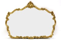 Lot 467 - A 19th century style gilt framed wall mirror
