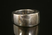 Lot 547 - An Hermès silver 'Clarté' ring