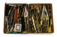 Lot 217 - A collection of fountain pens