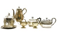 Lot 428 - A large collection of silver plate