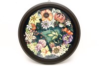 Lot 302 - A Moorcroft 'Carousel' charger
