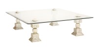Lot 808 - A modern Indian coffee table