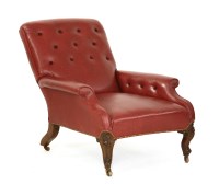 Lot 796 - An Howard-style armchair