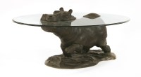 Lot 826 - A modern 'Hippo' table by Mark Stoddart