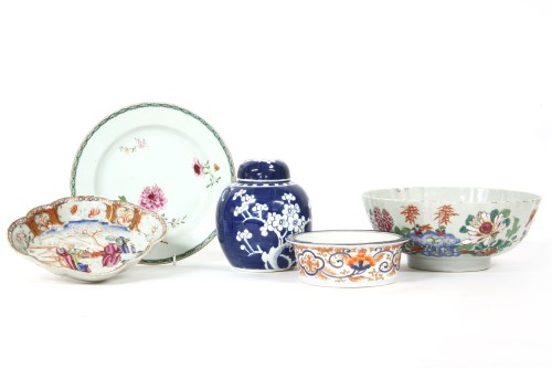 Lot 378 - A Chinese famille rose punch bowl