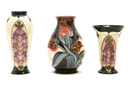 Lot 434 - A Moorcroft Tulip vase