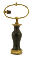 Lot 462 - A Chinese black glazed vase