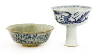 Lot 16 - A Chinese blue and white bowl