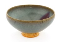 Lot 17 - A Chinese Jun ware tea bowl