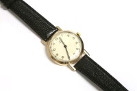 Lot 144 - A gentlemen's 9ct gold Tudor Rolex manual wind wristwatch