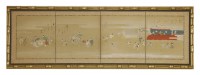 Lot 494 - Two Japanese hand scrolls