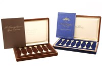Lot 194 - The Sovereign Queens spoon collection set of six spoons