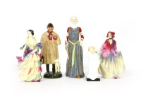 Lot 335 - Five Royal Doulton porcelain figures