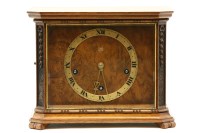Lot 465 - A 1930's oak cased mantel clock