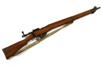 Lot 203 - A Lee Enfield number 4 mark 1 long branch rifle