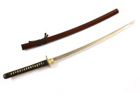 Lot 217 - A reproduction Samurai sword