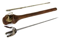 Lot 235A - An early 20th century infantry officers sword by Hawkes
