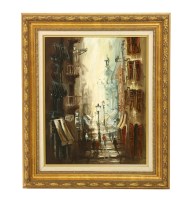 Lot 437A - Ben Maile (1922-2017) 
'ANCIENT CITY - MODERN TIMES'
Signed l.r.