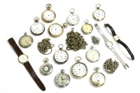 Lot 148 - A collection of pocket watches