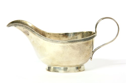 Lot 239 - A silver coffee pot