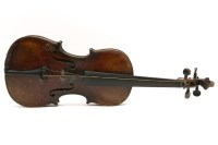 Lot 423 - A German violin