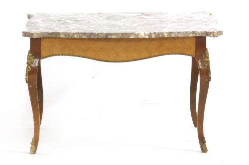 Lot 604 - A Louis XVI style low table