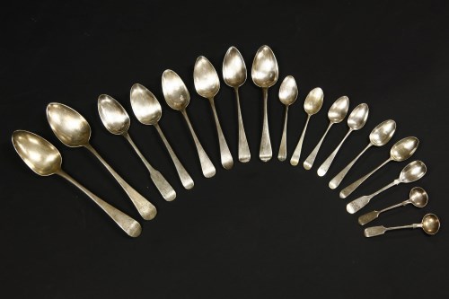 Lot 84 - Assorted silver spoons