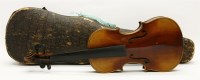 Lot 427 - A Continental violin