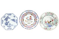 Lot 334 - A famille rose Chinese plate